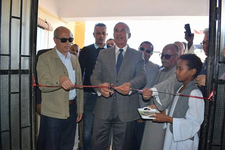  افتتاح المبنى الادارى بمركز شباب أبو غصون 