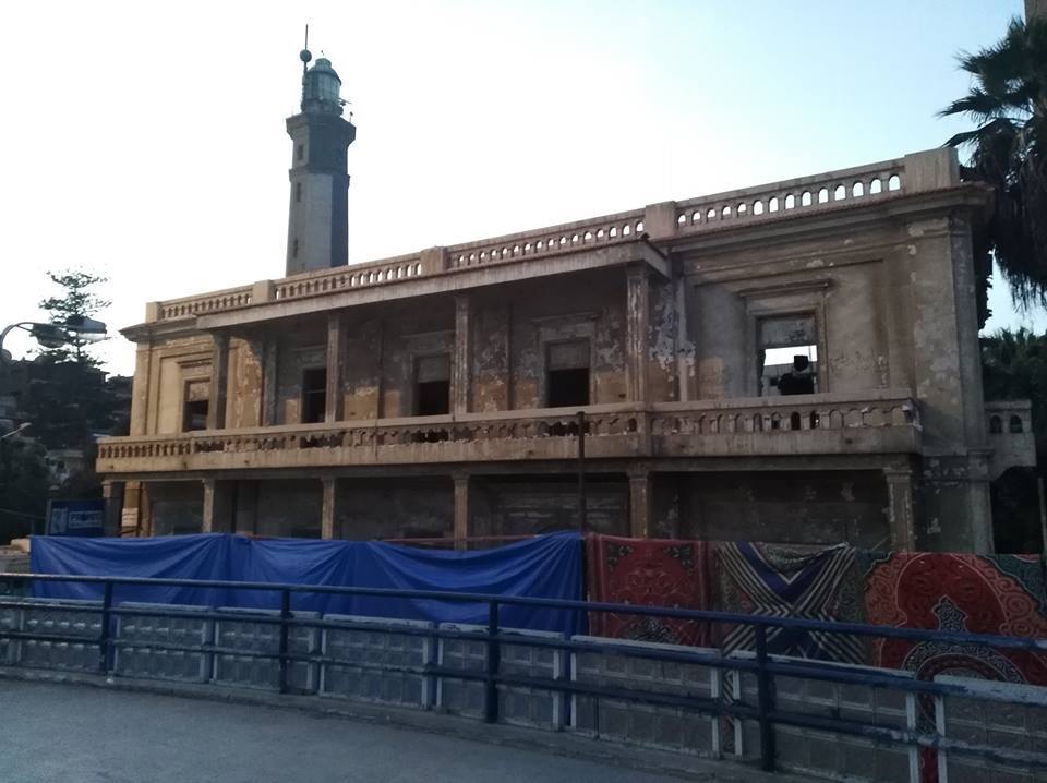هدم مبني أثري  في  بورسعيد  (3)