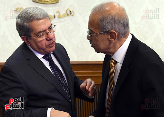 اجتماع الحكومة الأسبوعى برئاسة شريف إسماعيل لمناقشة تقارير الوزراء (10)