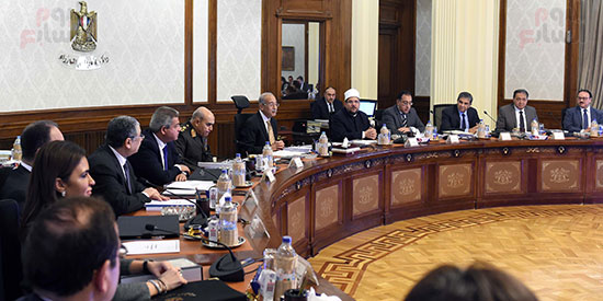 اجتماع الحكومة الأسبوعى برئاسة شريف إسماعيل لمناقشة تقارير الوزراء (20)