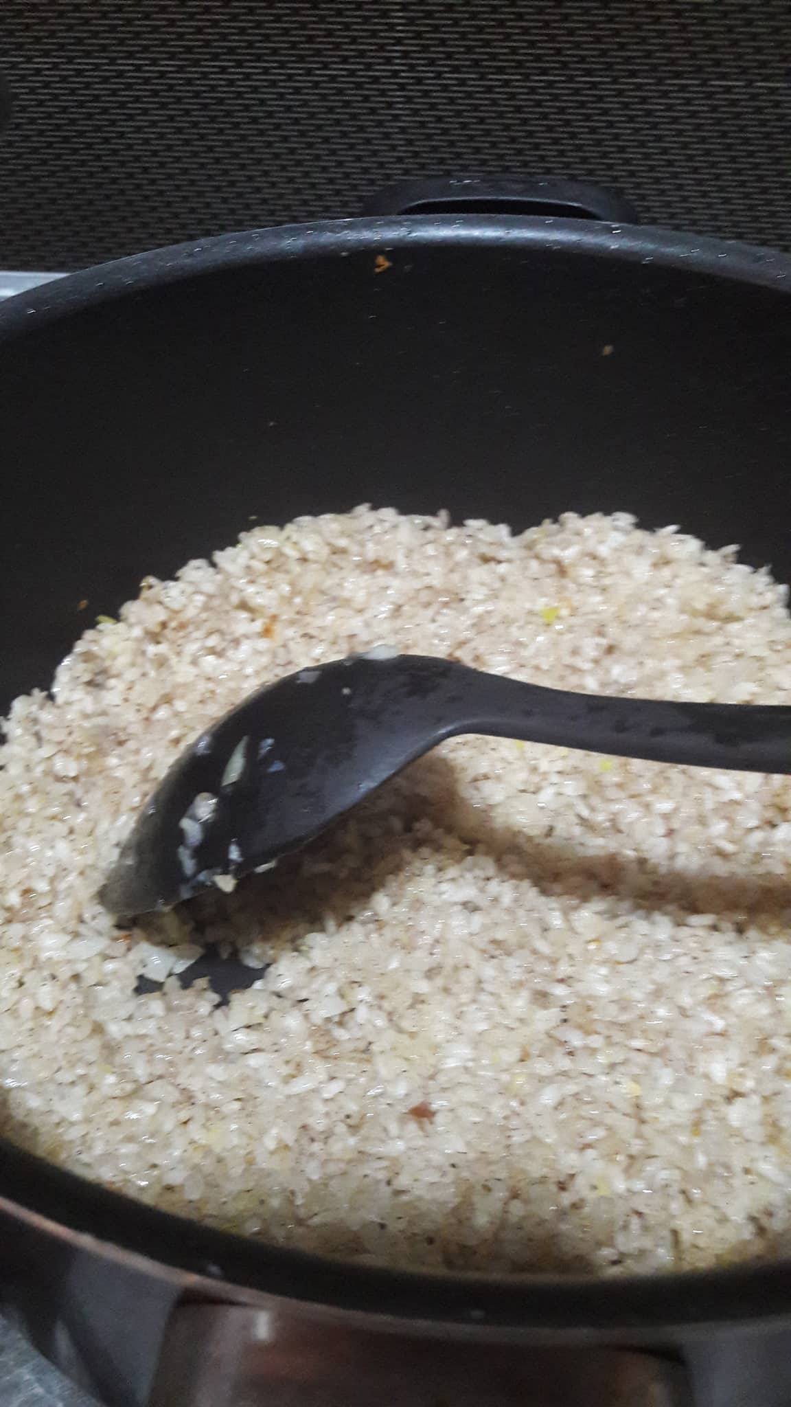 تحمير الأرز