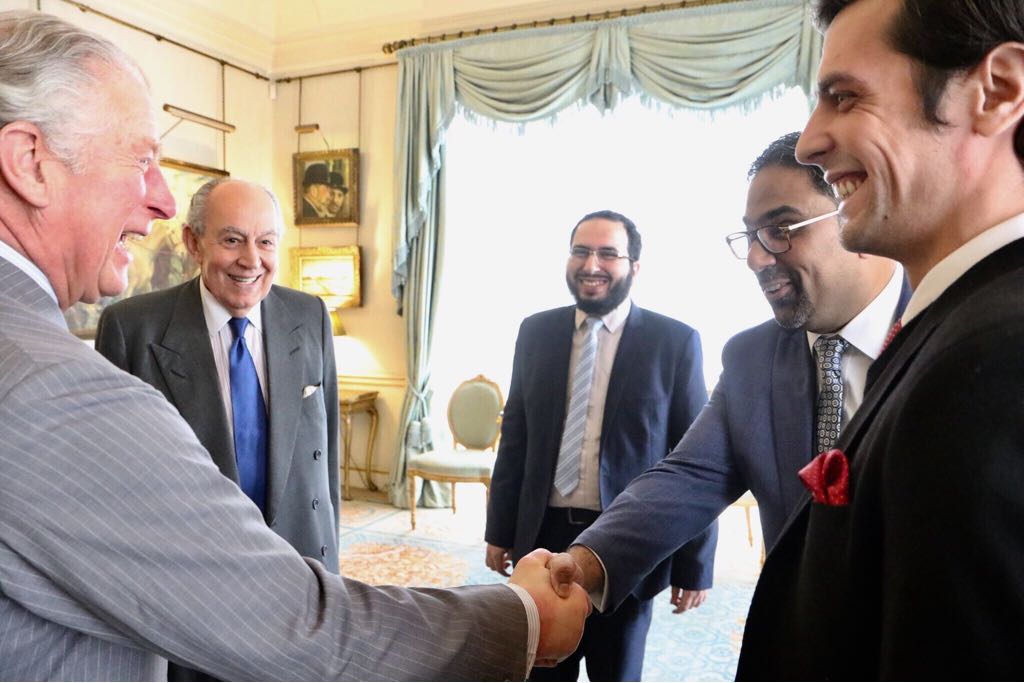 الأمير تشارلز يلتقى وفد من طلاب الأزهر (1)