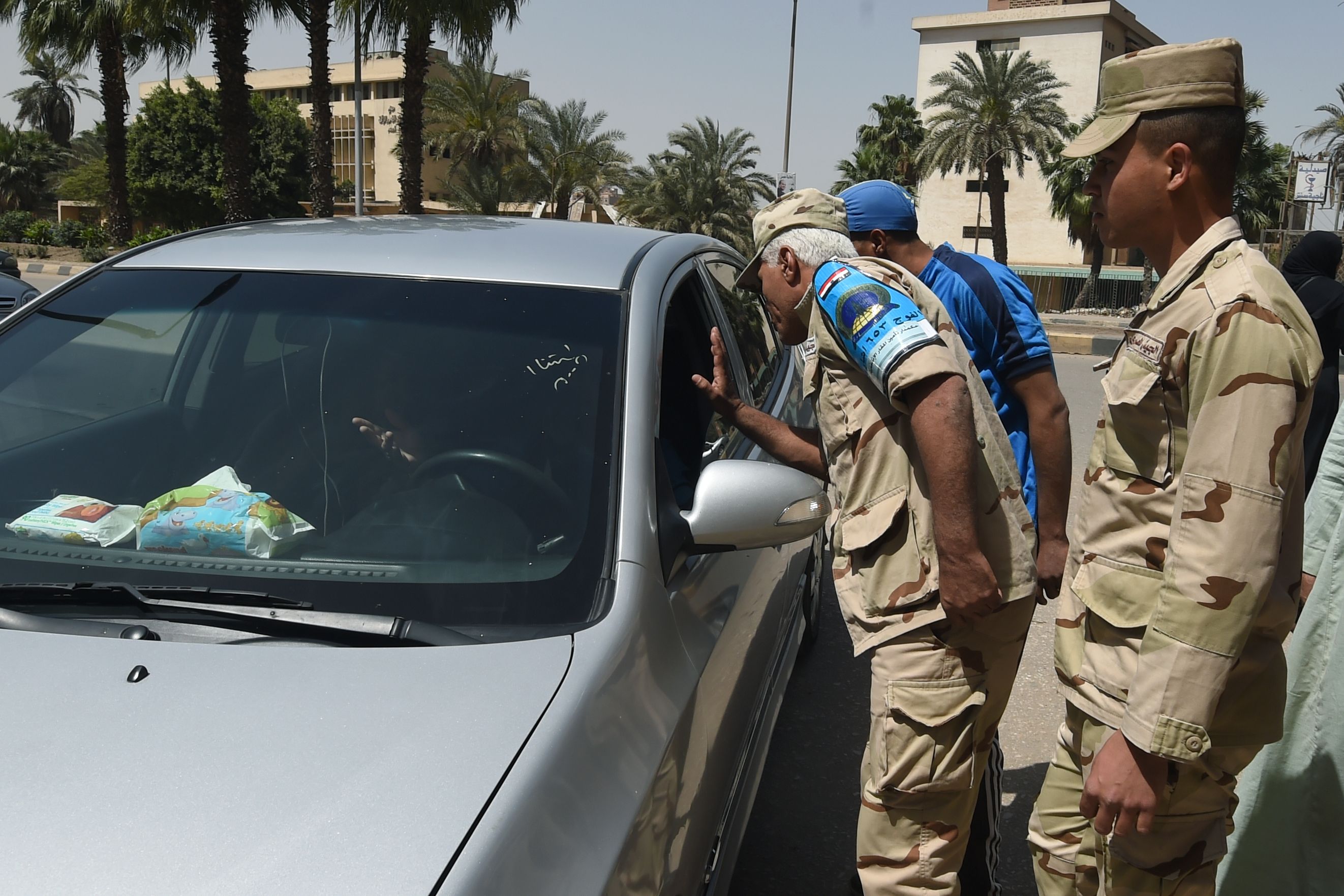 عناصر القوات المسلحة المصرية