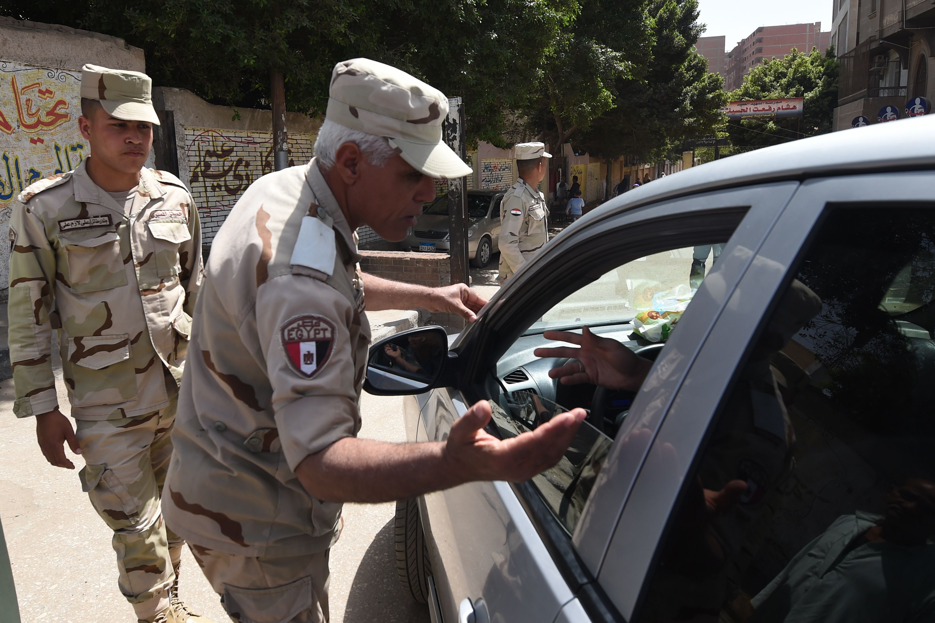 تأمين الانتخابات الرئاسية المصرية