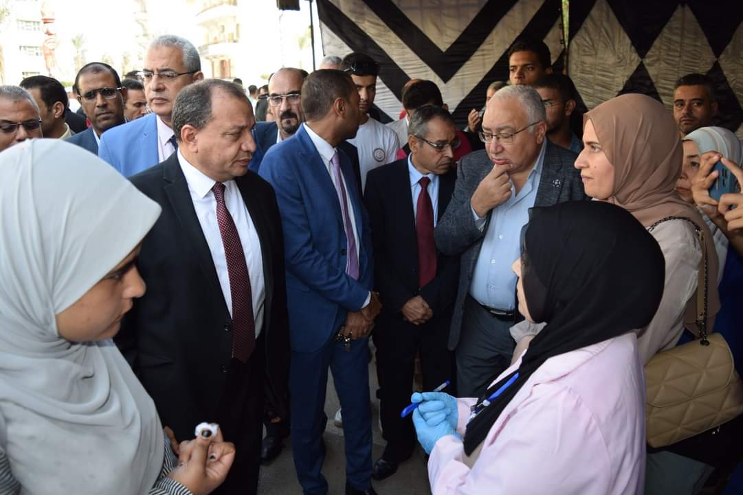 جولة محافظ بني سويف جولة محافظ بني سويف