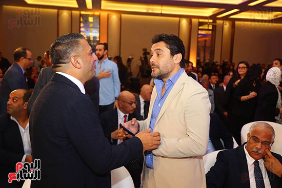 أحمد حسن في مؤتمر المتحدة أحمد حسن في مؤتمر المتحدة