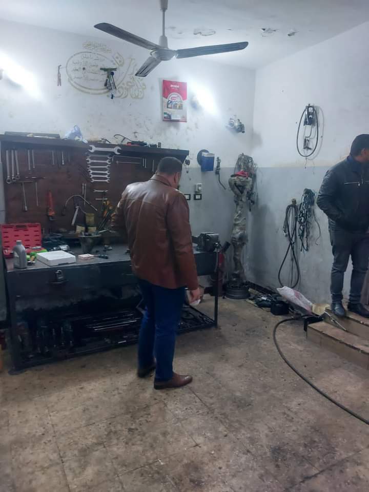 حملة أولى بحي العامرية ضد المنشآت المخالفة حملة أولى بحي العامرية ضد المنشآت المخالفة