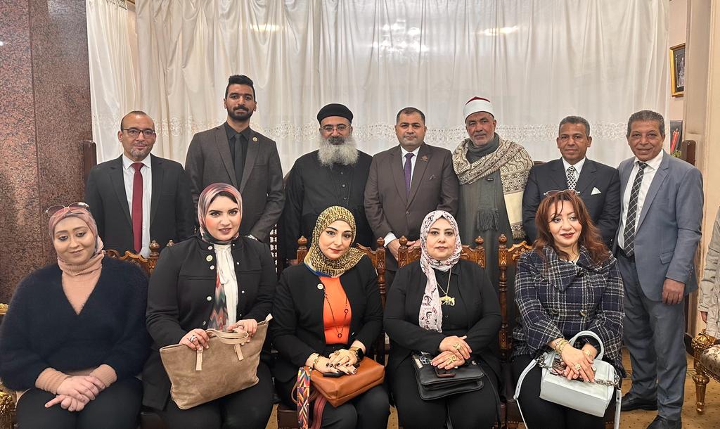 حزب الجيل يزور كاتدرائية السيدة العذراء لتهنئة الأقباط بعيد الميلاد المجيد بالدقهلية حزب الجيل يزور كاتدرائية السيدة العذراء لتهنئة الأقباط بعيد الميلاد المجيد بالدقهلية