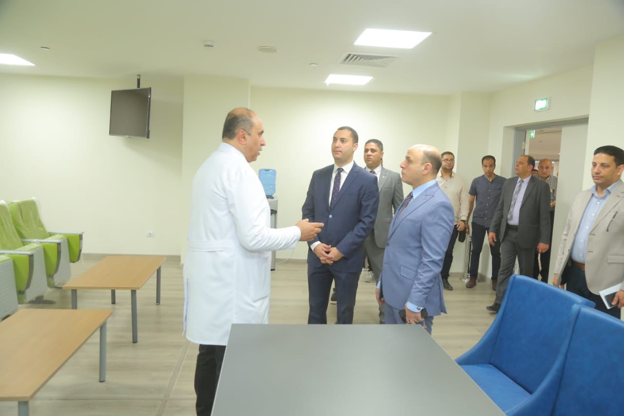 محافظ كفر الشيخ يتفقد مركز الأورام محافظ كفر الشيخ يتفقد مركز الأورام