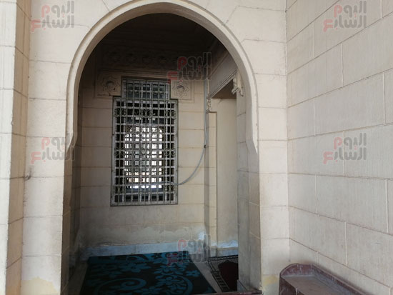 المدخل الخارجي لغرفة الضريح المدخل الخارجي لغرفة الضريح
