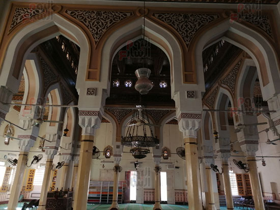 مسجد القعقاع بن عمرو التميمي من الداخل مسجد القعقاع بن عمرو التميمي من الداخل