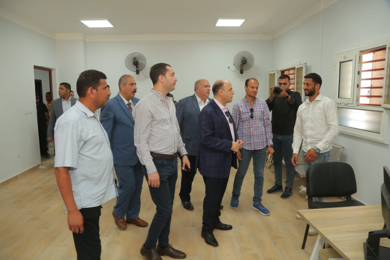 محافظ كفر الشيخ يزور المركز التكنولوجي محافظ كفر الشيخ يزور المركز التكنولوجي