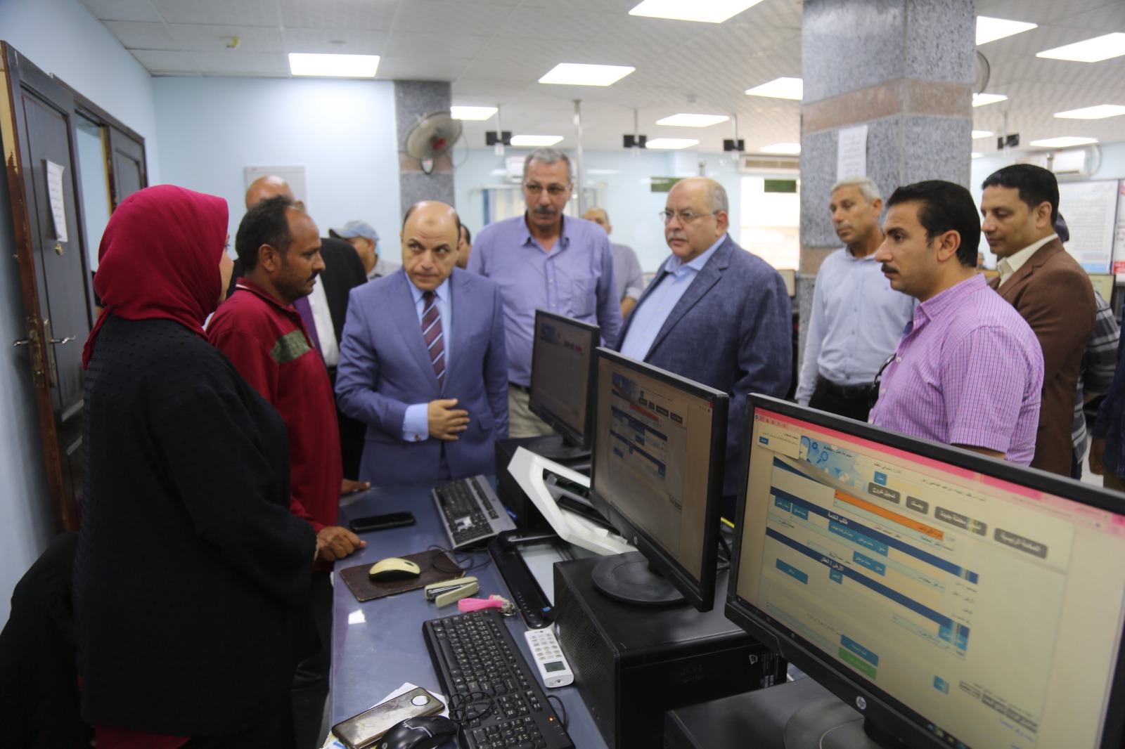 محافظ كفر الشيخ يتابع طلبات التصالح محافظ كفر الشيخ يتابع طلبات التصالح