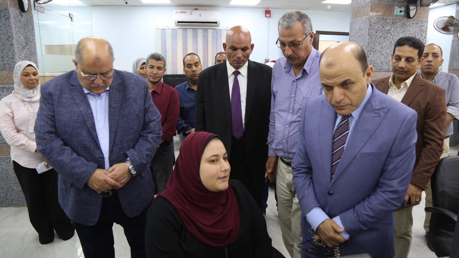 جزء من جولة محافظ كفر الشيخ جزء من جولة محافظ كفر الشيخ