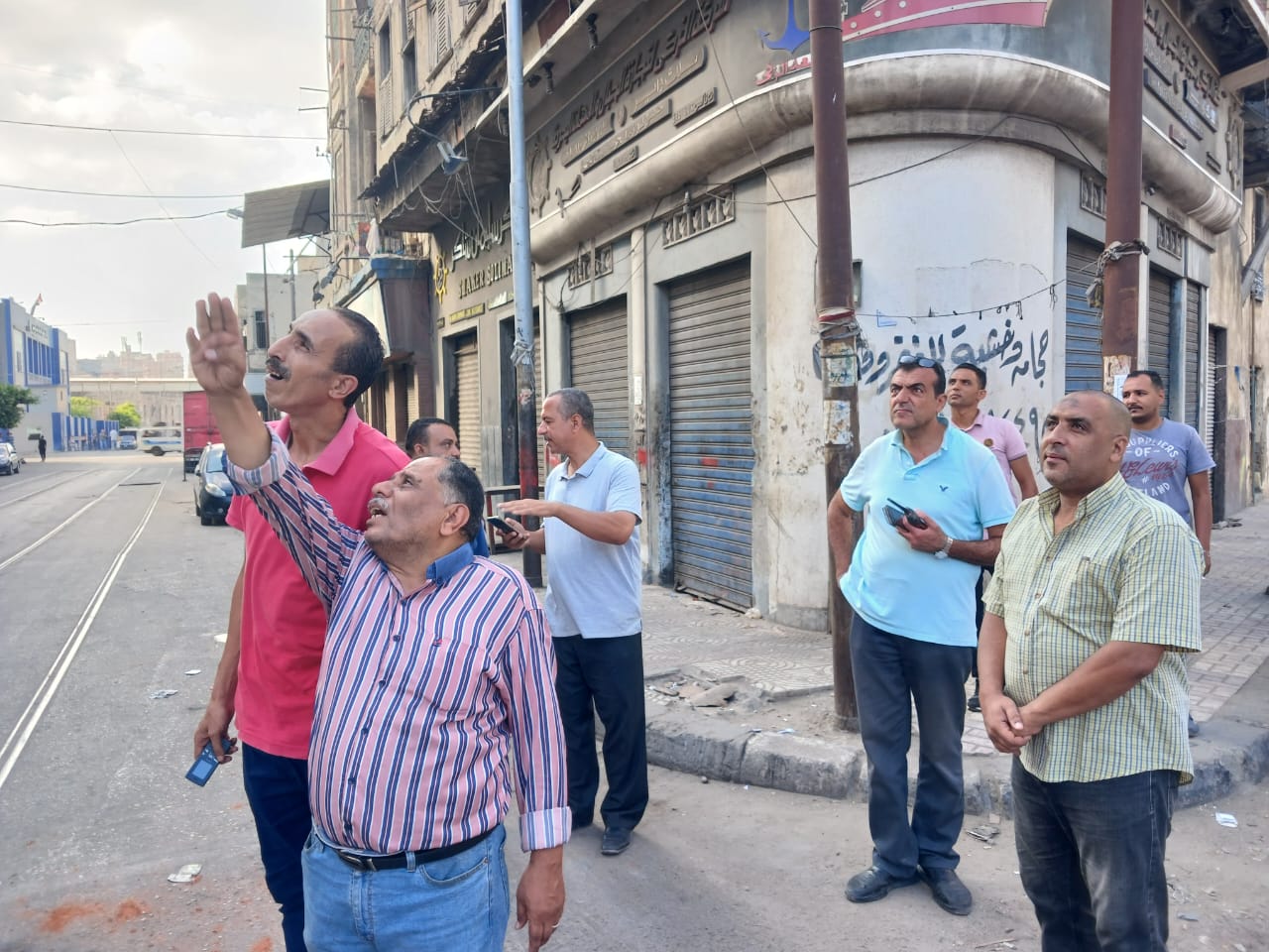 رئيس مصلحة الجمارك يتفقد عقار اللبان بالإسكندرية رئيس مصلحة الجمارك يتفقد عقار اللبان بالإسكندرية