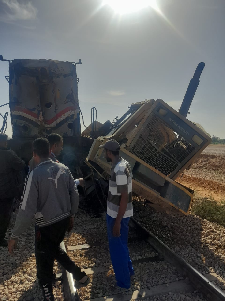 جانب من الحادث جانب من الحادث