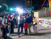 توافد المواطنين على النوادى لاستمرار احتفالات العيد ليلا