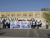 طلاب القصير يدشنون حملة quotأغيثوناquot بعد وفاة 5 من زملائهم فى حادث سير