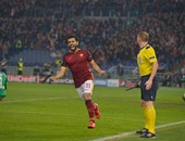 محمد صلاح ودجيكو quotالأفضلquot فى مباراة روما وليفركوزن