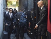 بالصور.. محمد صلاح يصل quotالأولمبيكوquot مع روما