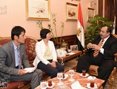 محافظ الإسكندرية يستقبل نائب سكرتير عام بلدية شنغهاى بالصين وقنصل عام الصين بالإسكندرية