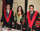 الباحثة علياء الشناوى تحصل على درجة الماجستير من الأكاديمية العربية للعلوم