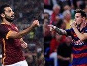 تشكيل الأبطال.. صلاح أساسيا مع روما وبرشلونة بالقوة الضاربة