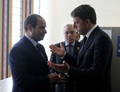 رئيس وزراء إيطاليا يشيد بتقدم مصر خلال لقائه بالسيسى فى نيويورك