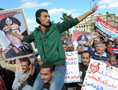 اخبار أهالى الاسكندرية يخرجون فى مظاهرة مؤيدة للجيش بالقائد إبراهيم