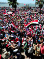 اخبار القبض على شخص كان يوزع مياها ملوثة أمام مسجد القائد إبراهيم