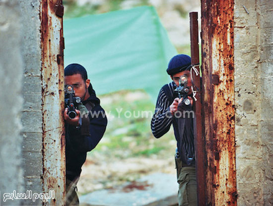 	جانب من تدريبات وحدة المستعربين بالضفة الغربية -اليوم السابع -10 -2015