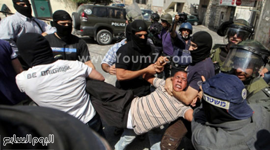 المستعربون يعتقلون شابا فلسطينيا -اليوم السابع -10 -2015