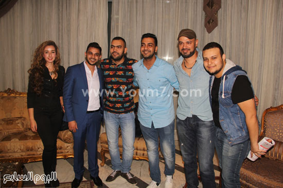 الضيوف فى صورة جماعية -اليوم السابع -10 -2015 الضيوف فى صورة جماعية -اليوم السابع -10 -2015