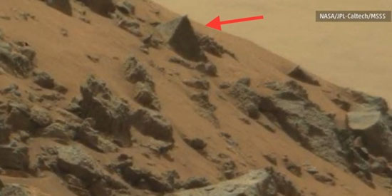  	اكتشاف هرم على كوكب المريخ  -اليوم السابع -10 -2015