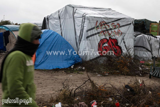 ظروف قاسية فى مخيمات اللاجئين  -اليوم السابع -10 -2015