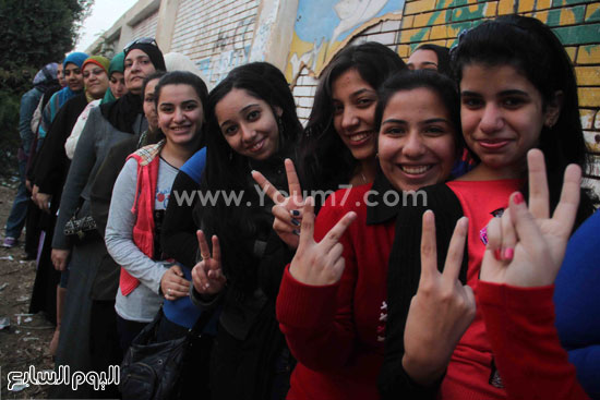 الفتيات جميلات الانتخابات -اليوم السابع -10 -2015