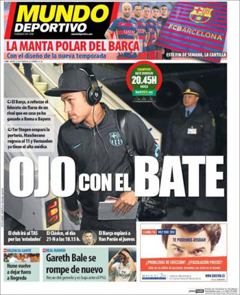 صحيفة موندو ديبورتيفو الكتالونية -اليوم السابع -10 -2015
