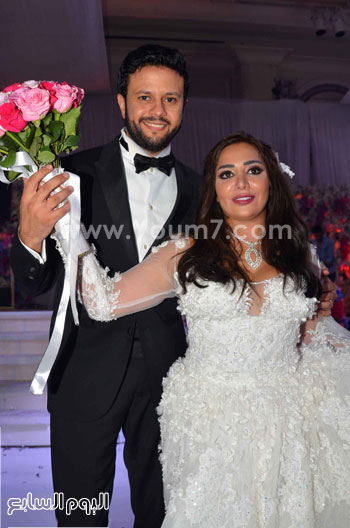 العروسان ريم رأفت ومحمد حامد -اليوم السابع -10 -2015