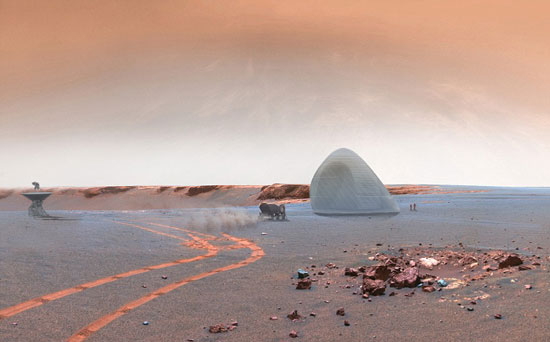 منازل يسكنها البشر فى المريخ  -اليوم السابع -10 -2015