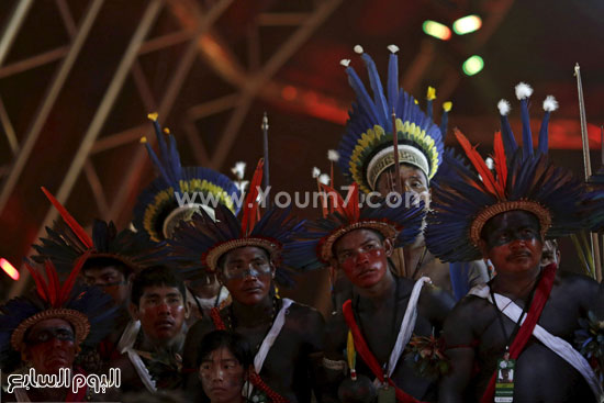 مشاركة العديد من الدول فى دورة الألعاب العالمية الأولى لسكان الأصليين -اليوم السابع -10 -2015