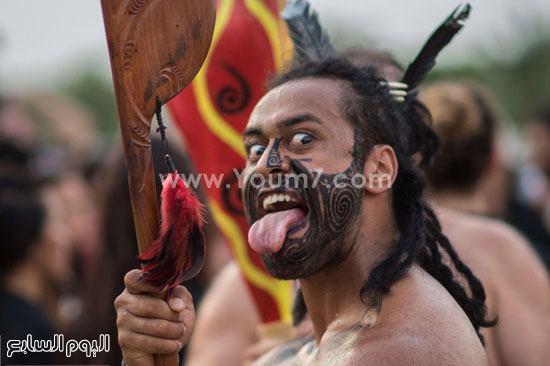 جانب من مهرجان دورة الألعاب العالمية الأولى للسكان الأصليين -اليوم السابع -10 -2015