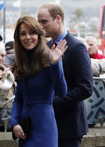 الأمير ويليام وزوجته كاثرين -اليوم السابع -10 -2015