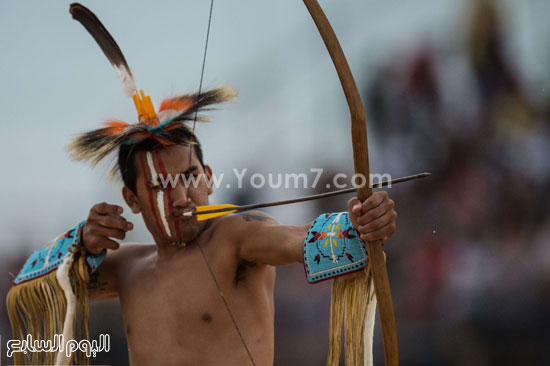 منافسات دورة الألعاب العالمية للشعوب الأصلية -اليوم السابع -10 -2015