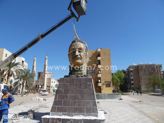 تطوير ميدان حي العقاد بمدينة أسوان  -اليوم السابع -10 -2015