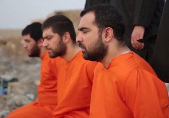 عملية الإعدام ردا على الهجمات الأمريكية  -اليوم السابع -10 -2015
