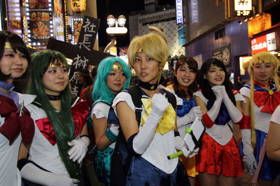 جانب من احتفالات اليابانيين بالهالوين  -اليوم السابع -10 -2015