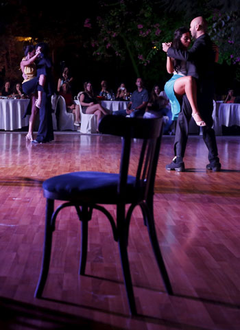 جانب من رقصة التانجو فى مهرجان لبنان -اليوم السابع -10 -2015