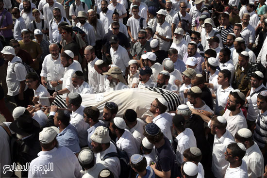 كان الضحيتين قد لاقا حتفهما بعد هجوم بسكين من أحد الفلسطينيين. -اليوم السابع -10 -2015