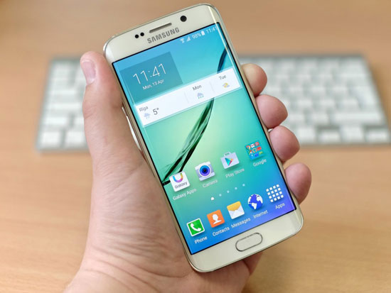 Samsung Galaxy S6 Edge سعره 700 دولار  -اليوم السابع -10 -2015