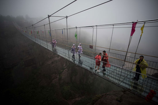 جسر الصين الجديد يرعب السياح -اليوم السابع -10 -2015